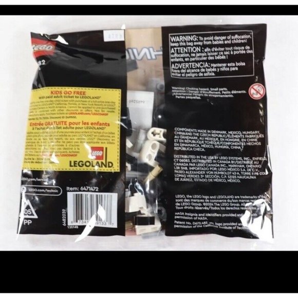 LEGO 30682 Technic NASA Mars Rover Perseverance Polybag 83pcs New - Picture 2 of 2